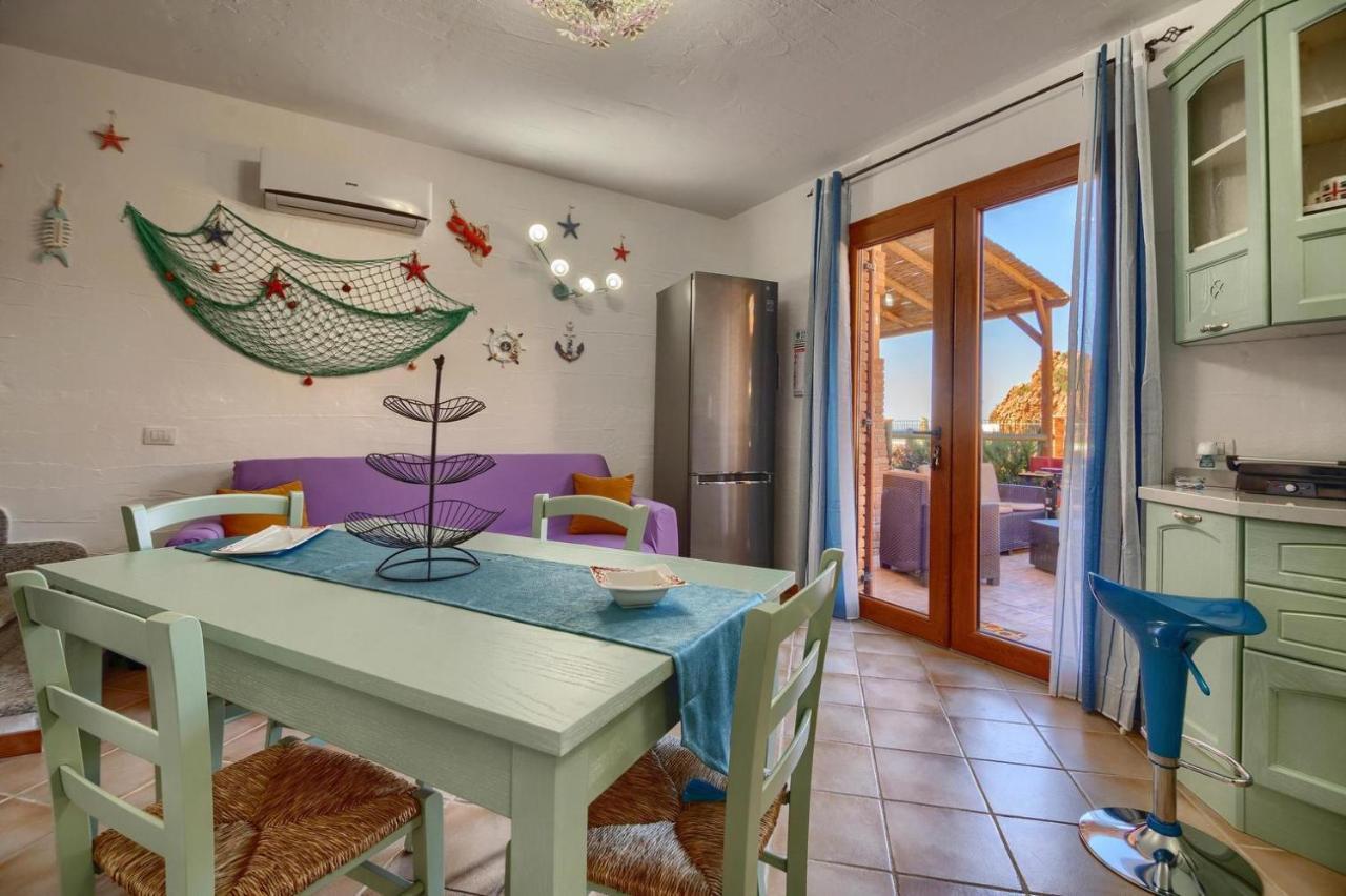 L'Estasi Tanca Piras A Bordo Piscina Con Vista Mare Villa Nebida Exterior photo