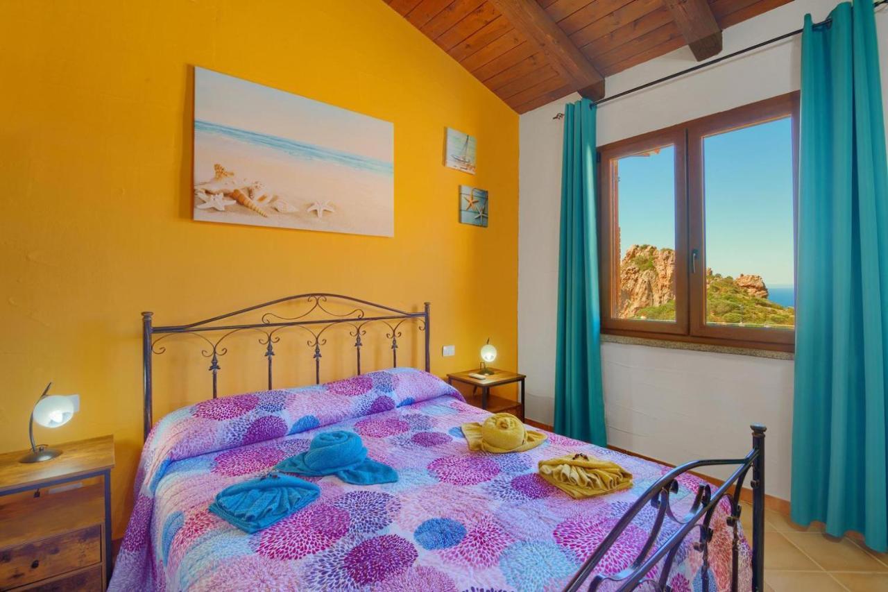 L'Estasi Tanca Piras A Bordo Piscina Con Vista Mare Villa Nebida Exterior photo